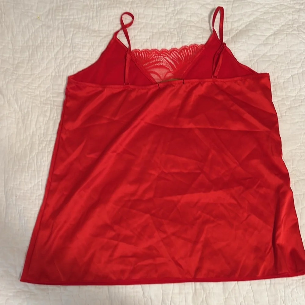 RACHEL Rachel Roy Vibrant Red Pajama Set‎